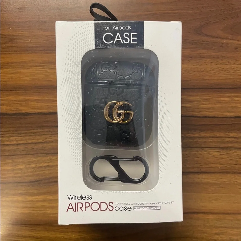 Fashion Designer Air Pod Cases. 2 Designs - Brand New for generation 1 & 2 - Picture 2 of 7